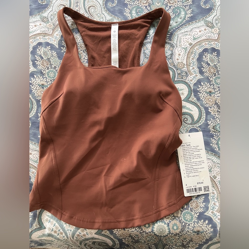 NWT lululemon InStill tank